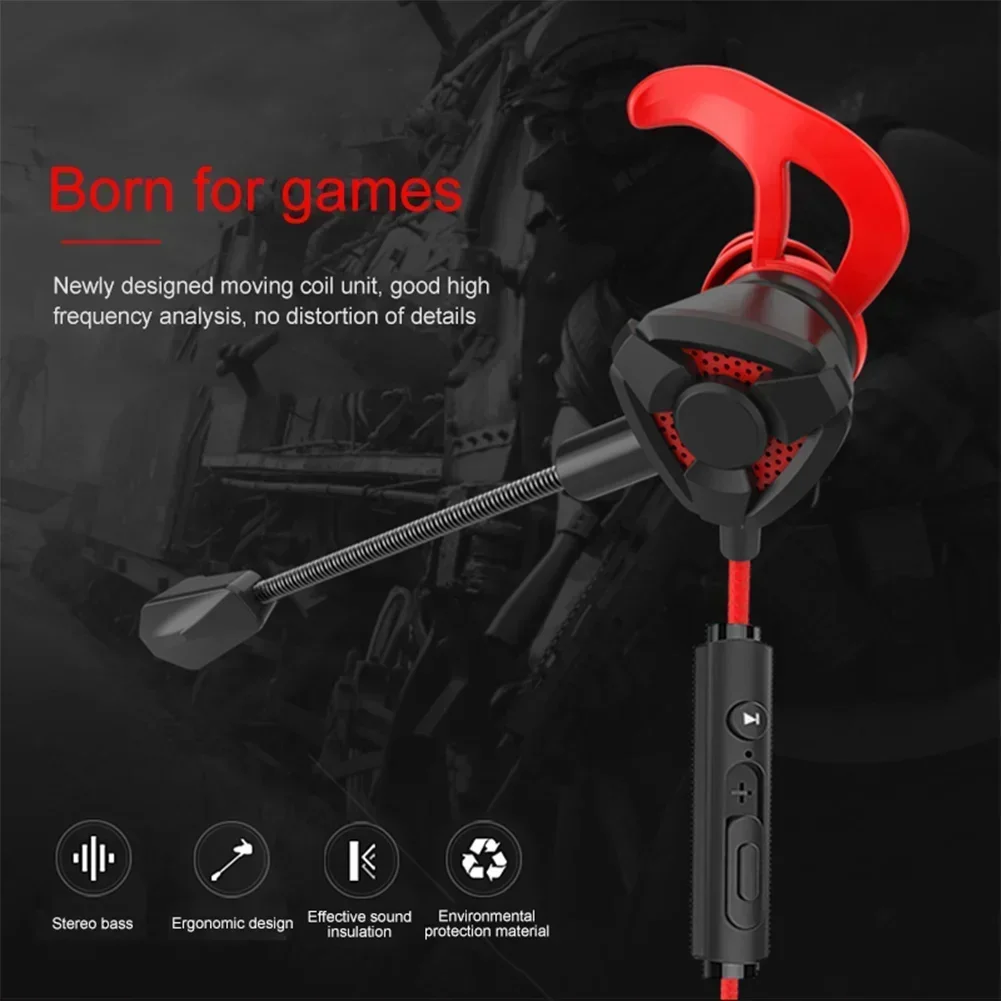Esports Gaming Headphones - Gamer Headphones com microfone, fone de