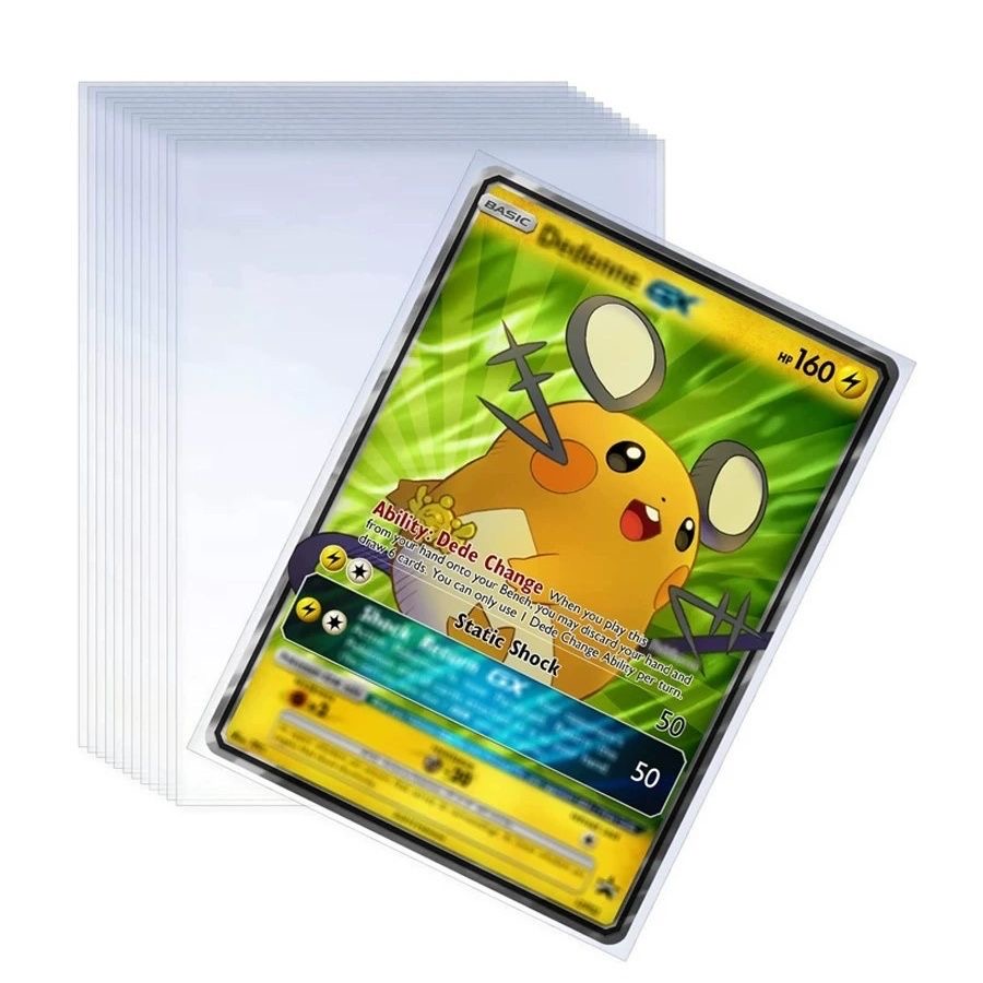 Esports Gaming Sleeve - 100 pçs mangas de cartão de