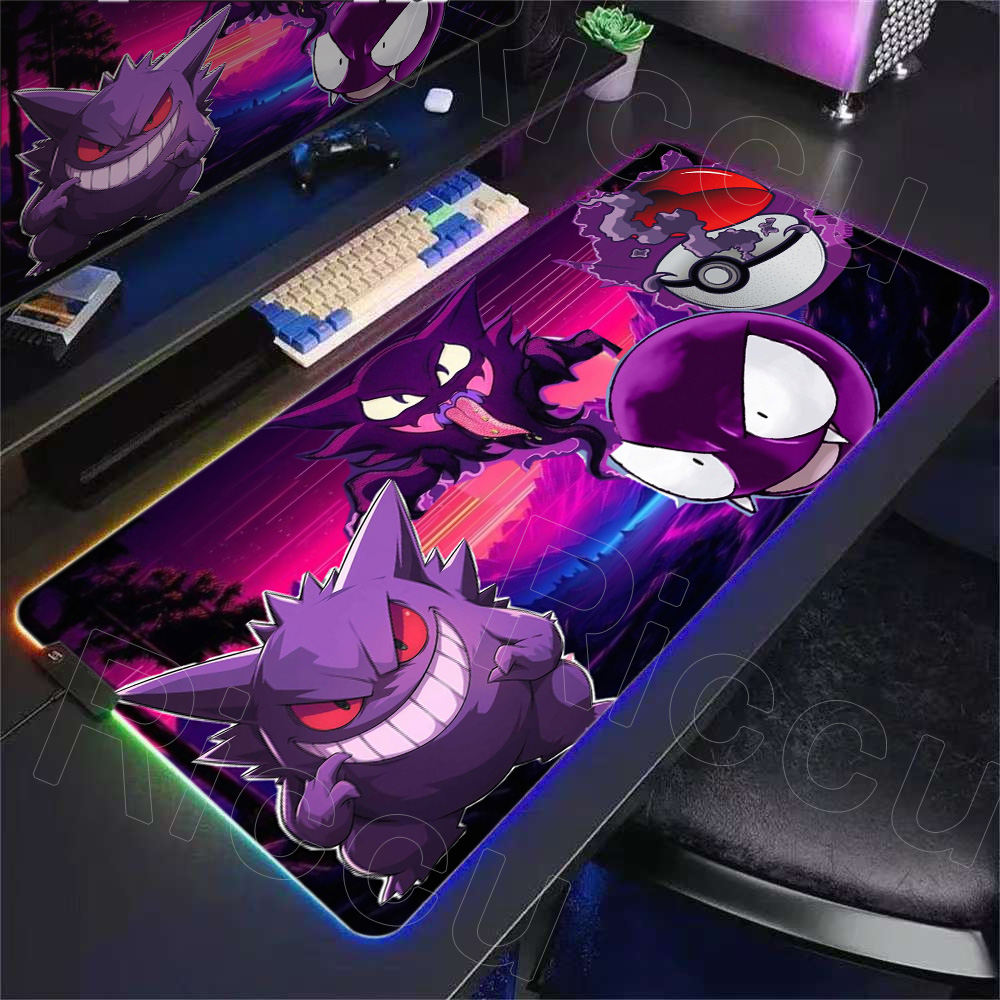 Esports Gaming Wallpaper - Mousepad Grande de Borracha Antiderrapante RGB