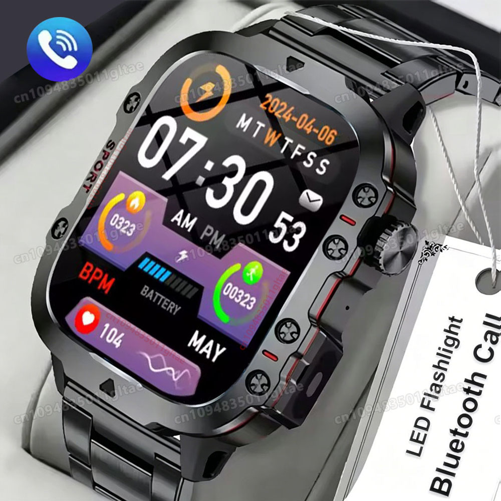 Phase Esports & Gaming Festival - Novo Smartwatch Masculino 2026: Chamada Bluetooth