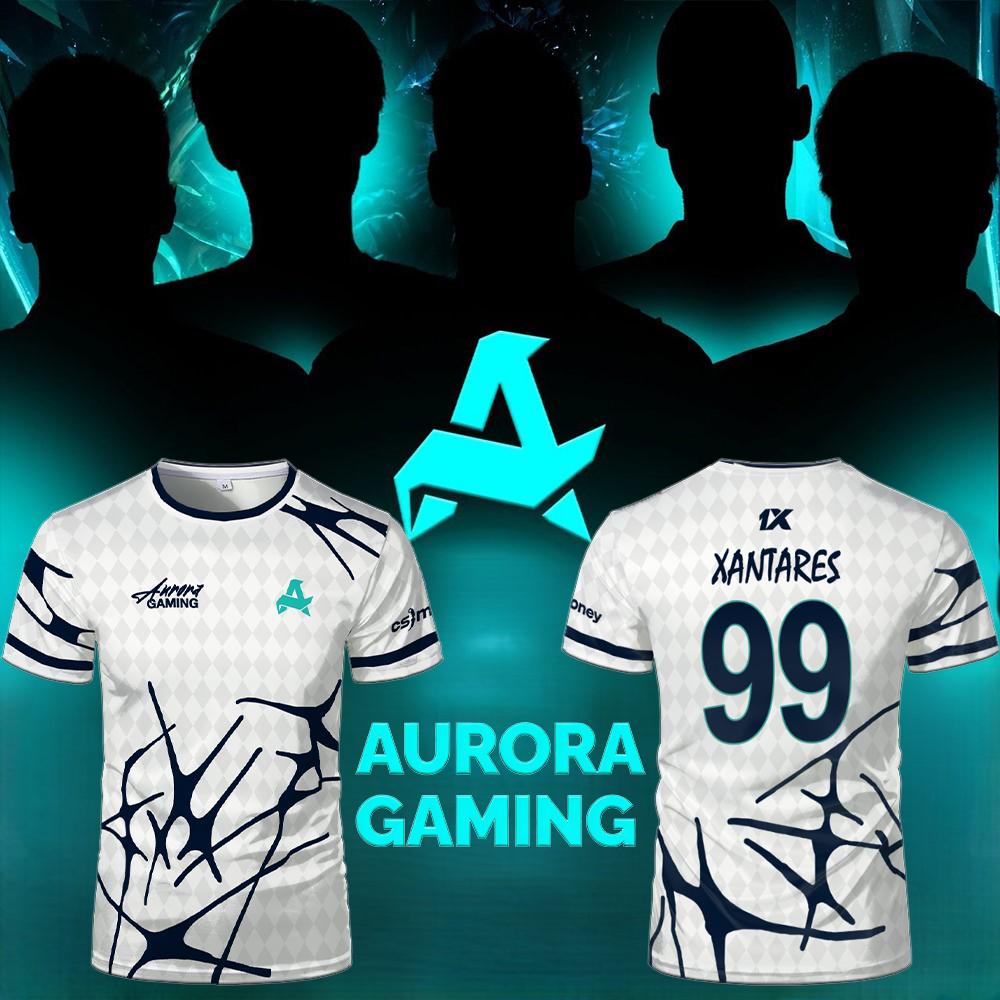 Esports Gaming Sleeve - Equipe de esportes Aurora Gaming Jersey