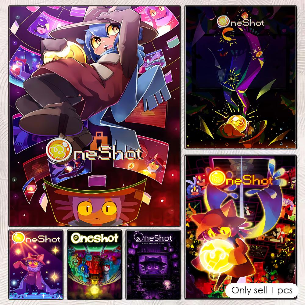 Esports Gaming Wallpaper - Puzzle Game O-OneShotS Poster de arte