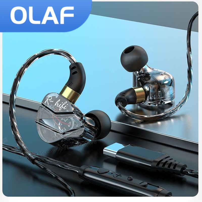 Esports Gaming Headphones - OLAF HiFi Tipo C Fones de