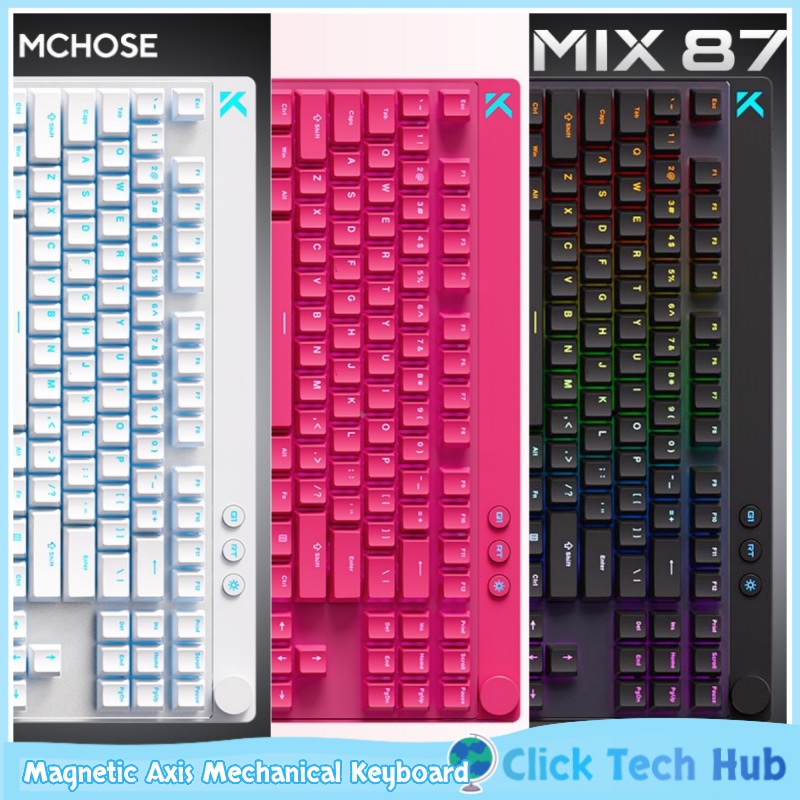 Esports Gaming Events - Mchose mix 87 eixo magnético esports