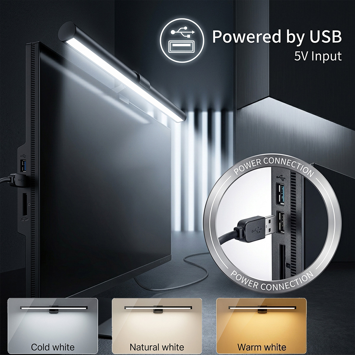 Barra de Luz LED para Monitor  - Esports Gaming Desk avaliação e preço
