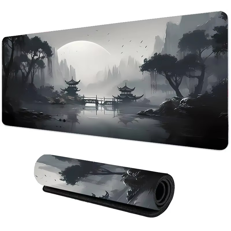 Pôr do sol montanha vista sili - Esports Gaming Desk avaliação e preço