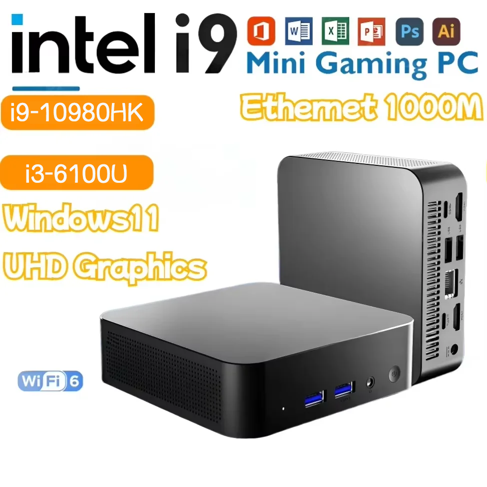 NOVO MINI PC Computador Intel  - Esports Gaming Sleeve avaliação e preço