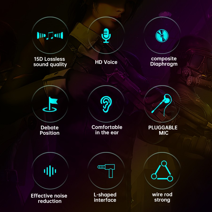 Fone de ouvido para jogos Espo - Esports Gaming Phone avaliação e preço