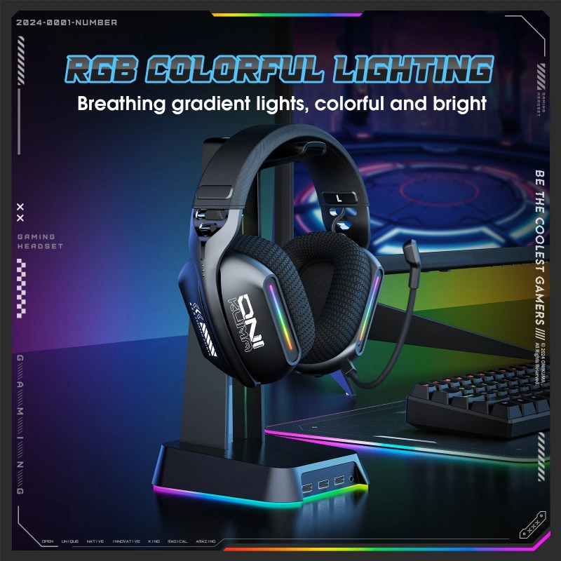Fone de ouvido sem fio para jo - Esports Gaming Headphones avaliação e preço
