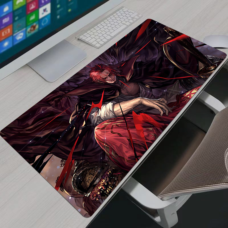 Uma peça shanks mouse pad gran - Esports Gaming Desk avaliação e preço