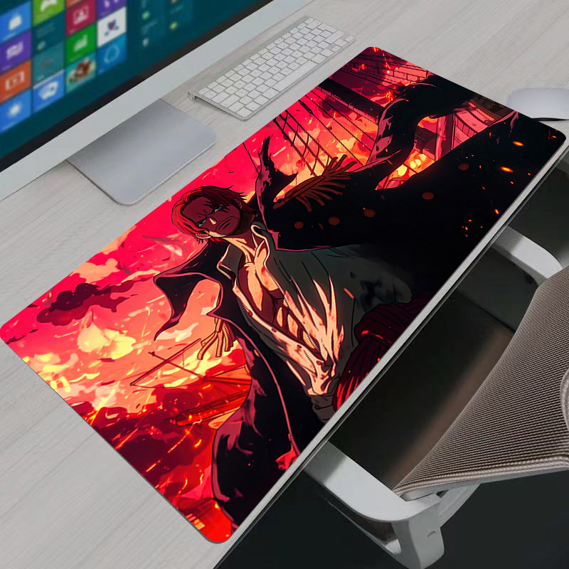 Uma peça shanks mouse pad gran - Esports Gaming Desk avaliação e preço