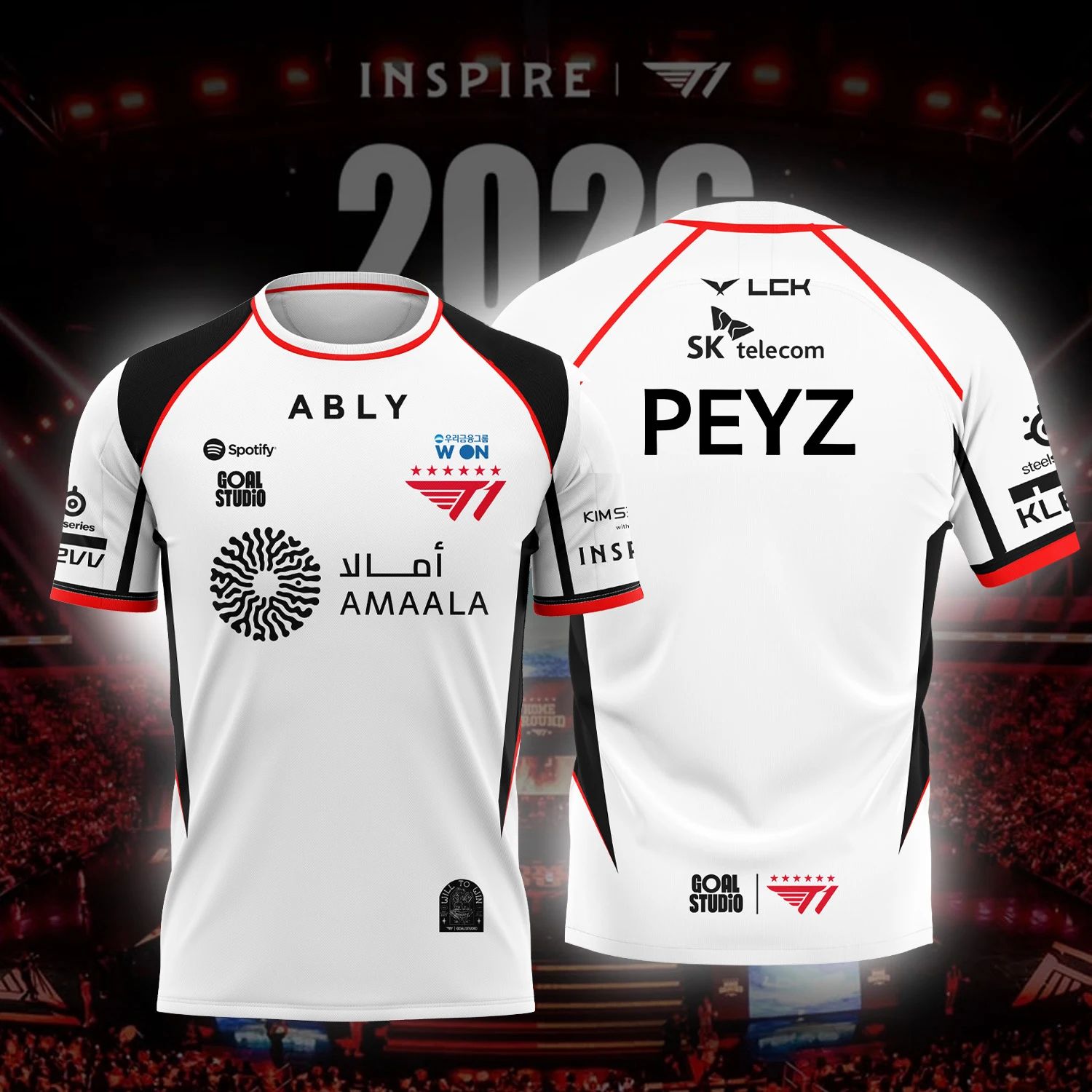 NOVA CAMISA OFICIAL T1 ESPORTS - Esports Gaming Sleeve avaliação e preço
