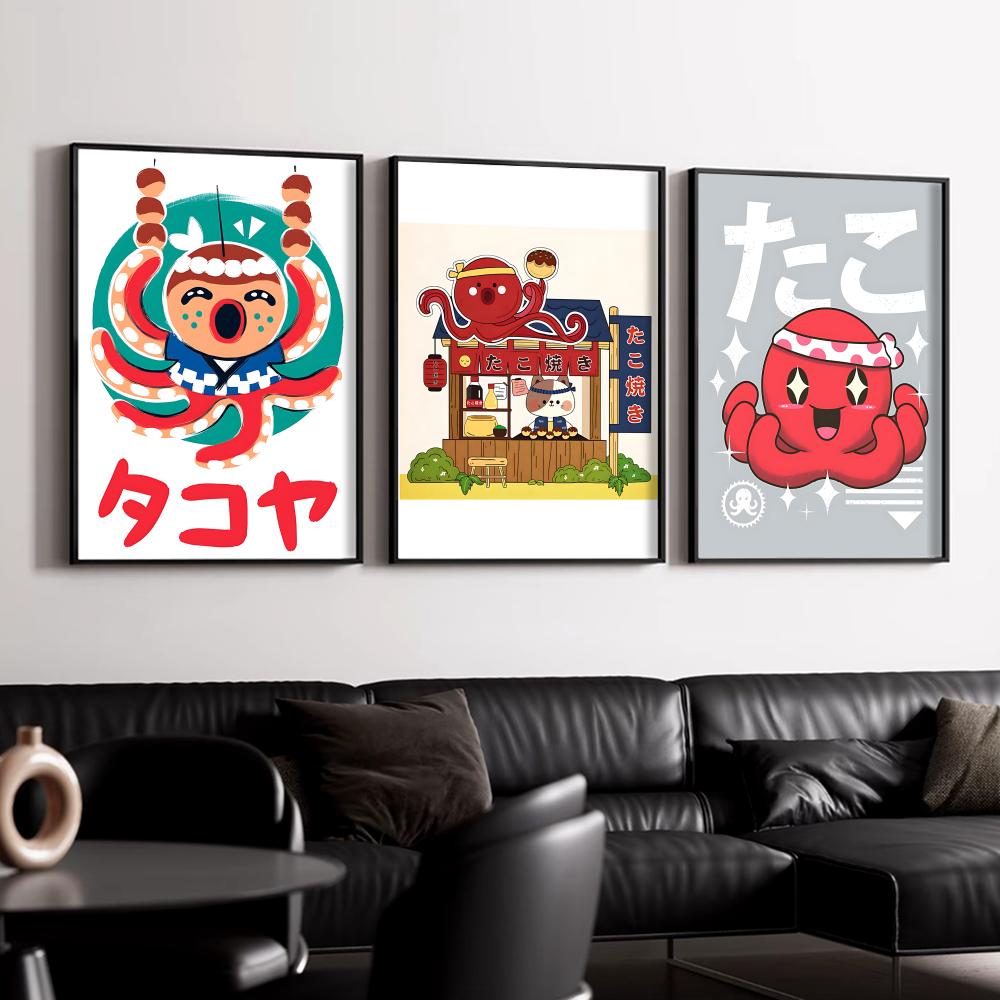Pôster fofo de takoyaki, pôste - Esports Gaming Wallpaper avaliação e preço