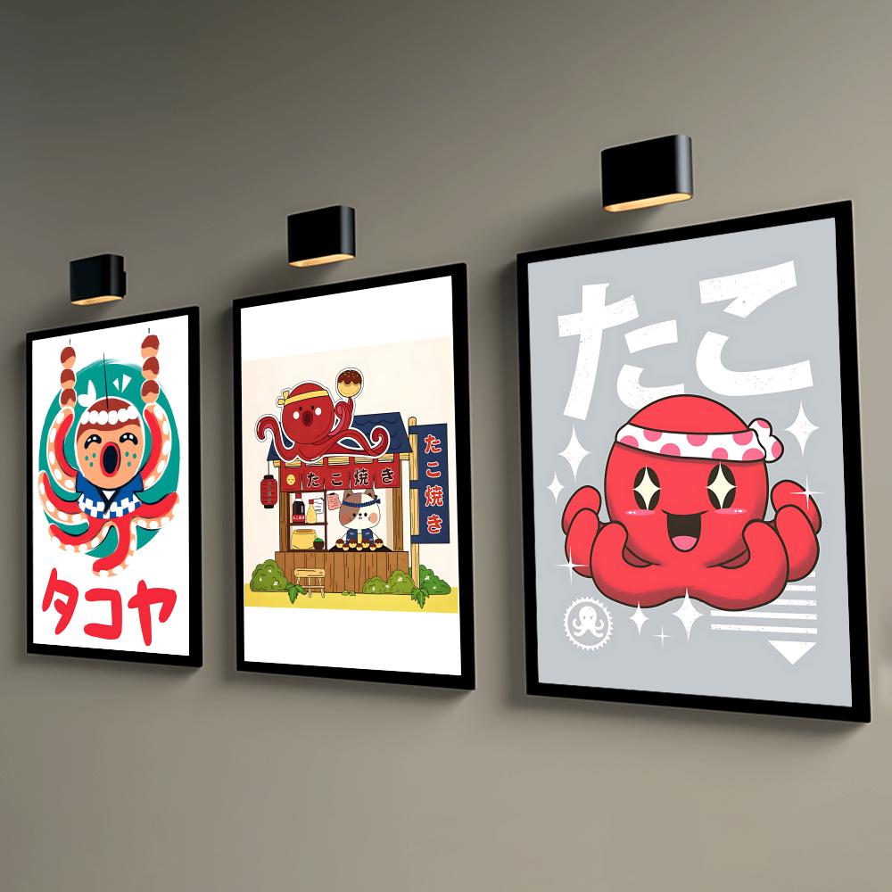 Pôster fofo de takoyaki, pôste - Esports Gaming Wallpaper avaliação e preço