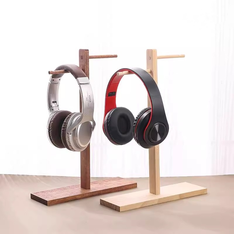 Suporte de madeira para fone d - Esports Gaming Headphones avaliação e preço