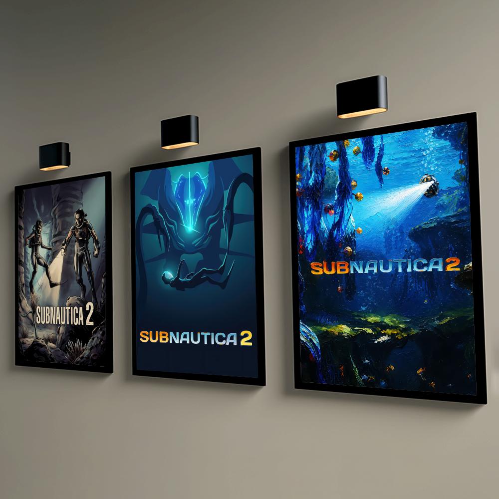 S-SubnauticaS 2 Poster HD Deco - Esports Gaming Wallpaper avaliação e preço