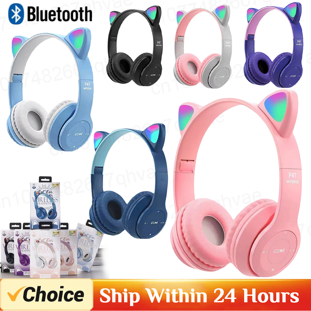 P47m sem fio bluetooth fone de - Esports Gaming Headphones avaliação e preço