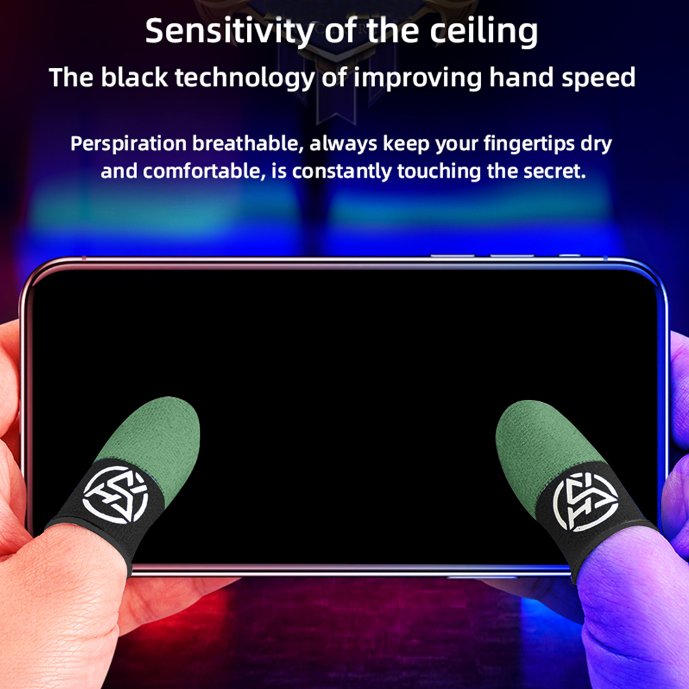 Luva de Dedo Móvel Respirável  - Esports Gaming Sleeve avaliação e preço