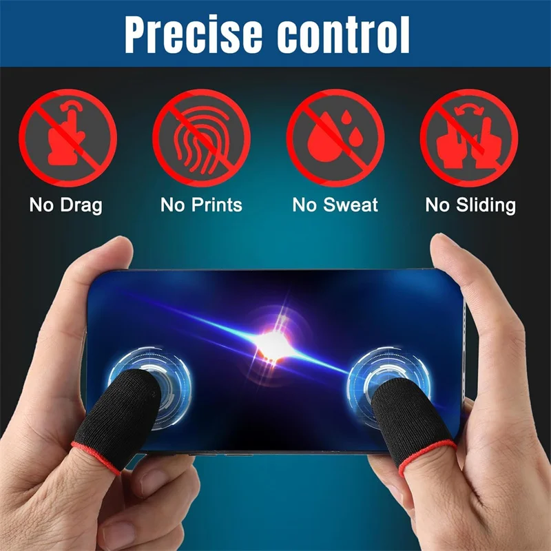 20 pçs telefone jogos dedo man - Esports Gaming Sleeve avaliação e preço