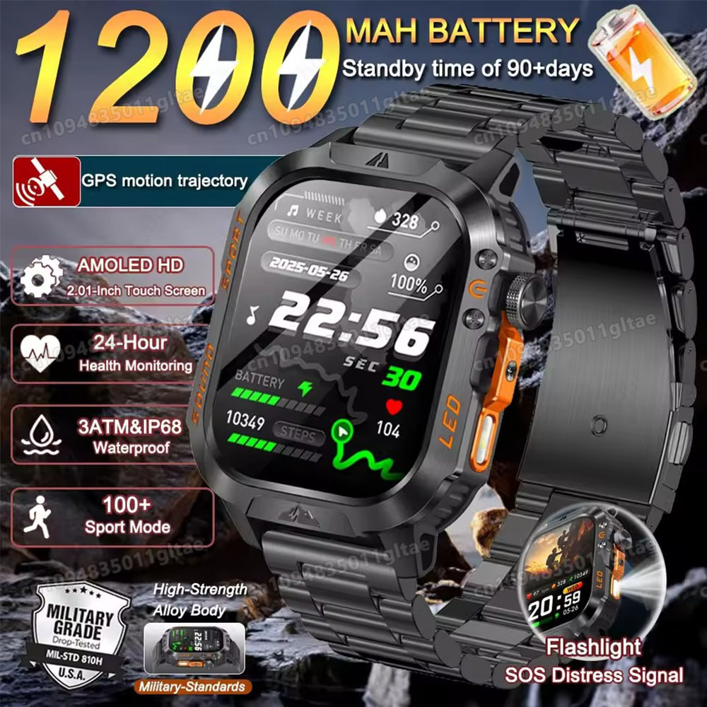 Novo Smartwatch Militar 2026 p - Phase Esports & Gaming Festival avaliação e preço