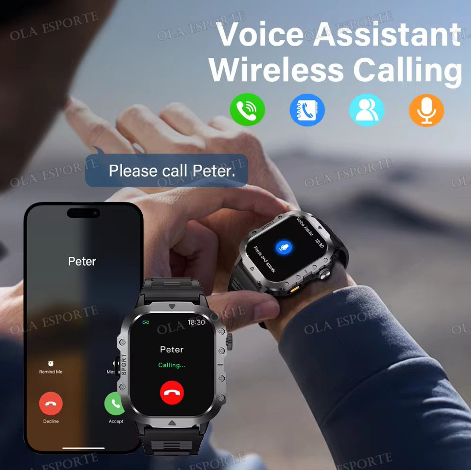 Novo Smartwatch Militar 2026 p - Phase Esports & Gaming Festival avaliação e preço