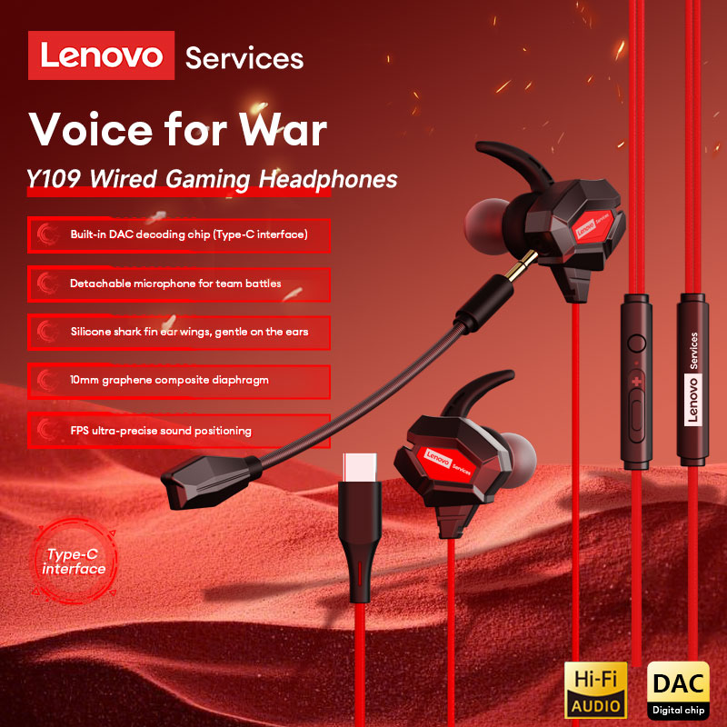 Fone de Ouvido Gamer Lenovo Y1 - Esports Gaming Phone avaliação e preço