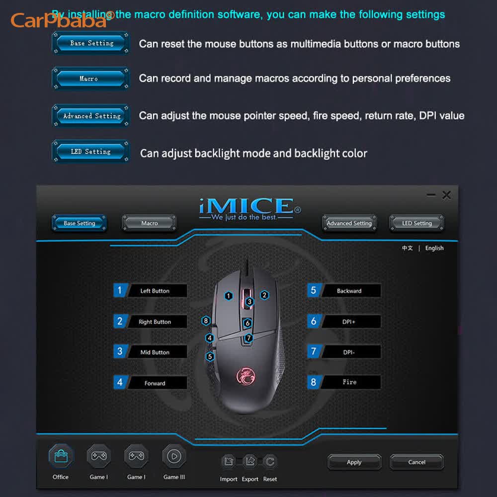 Mouse Gamer Portátil com Fio A - Esports Gaming Phone avaliação e preço