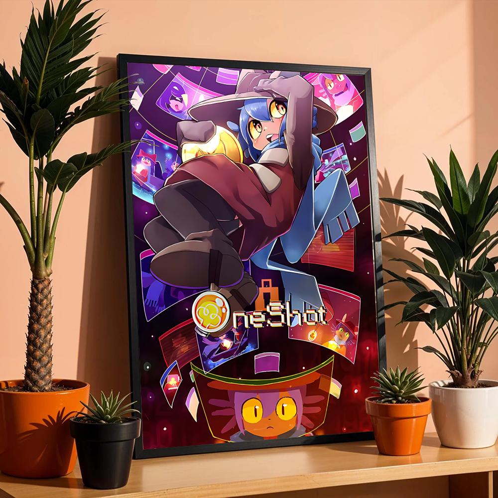Puzzle Game O-OneShotS Poster  - Esports Gaming Wallpaper avaliação e preço