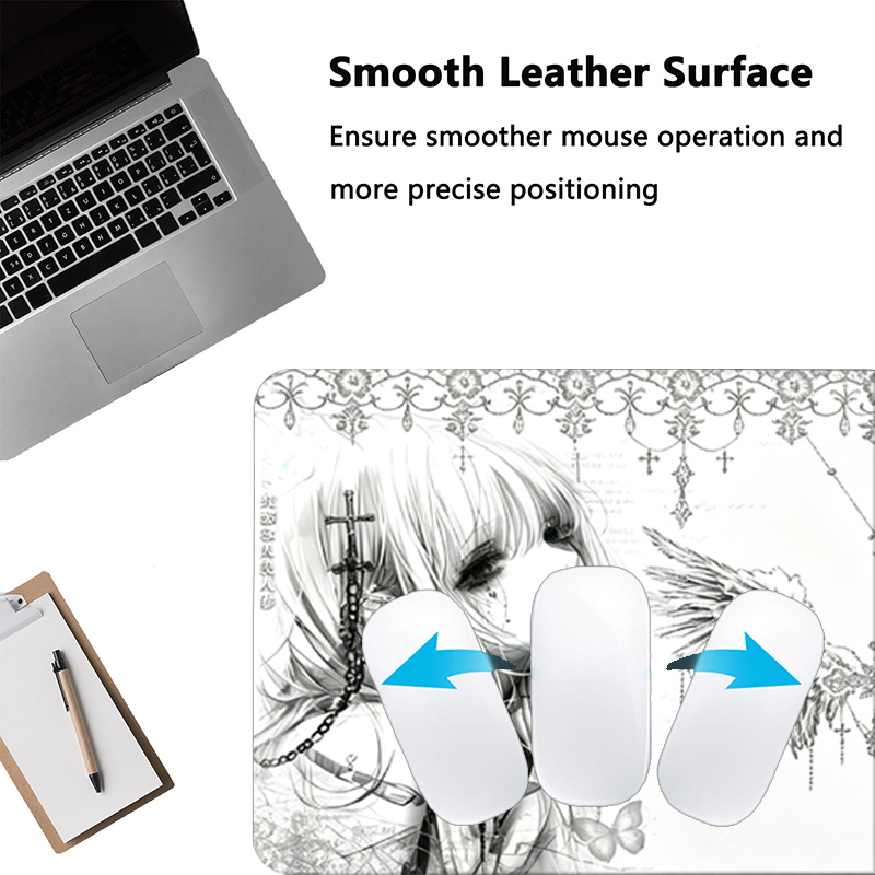 Mousepad de Couro Preto e Bran - Esports Gaming Desk avaliação e preço