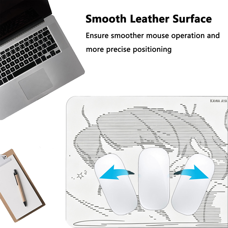 1Pç Mouse Pad de Couro Anime A - Esports Gaming Desk avaliação e preço