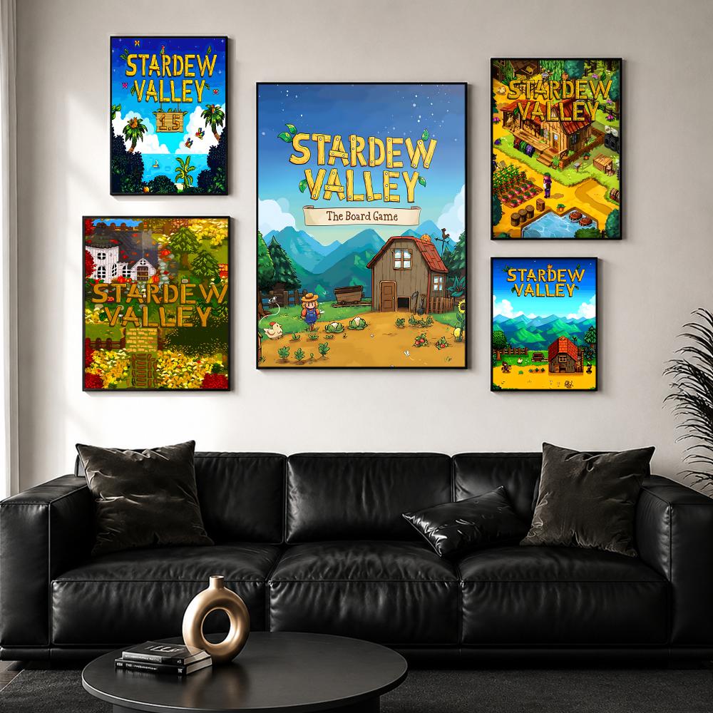 Pôster S-Stardew V-ValleyS HD  - Esports Gaming Wallpaper avaliação e preço